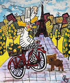 Original on canvas by Art Chorny