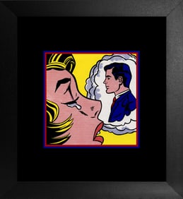 Roy Lichtenstein 1993 Color Plate Lithograph after Lichtenstein