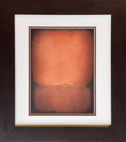 Mark Rothko color plate lithograph