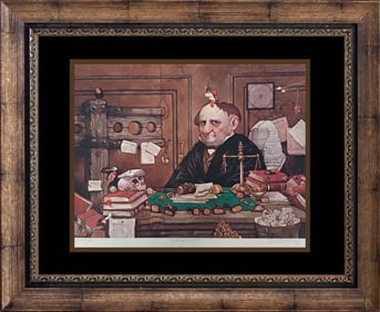 The Justice Department Charles Bragg Serigraph Limited Edition
