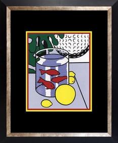 Roy Lichtenstein Color Plate Lithograph from 1972