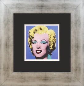 Andy Warhol color plate Lithograph from 1980 Marilyn Monroe