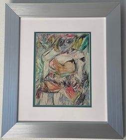 Willem de Kooning Color Plate Lithograph