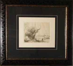 Rembrandt etching Armand Durand