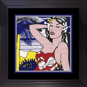 Roy Lichtenstein Color Plate Lithograph