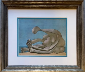 Pablo Picasso Color Plate Lithograph from 1954