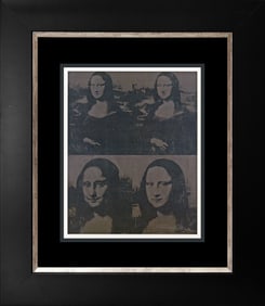 Andy Warhol Mona Lisa Lithograph after Warhol