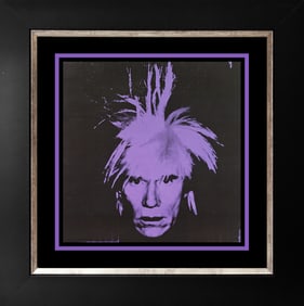 Andy Warhol Self Portrait Lithograph after Warhol