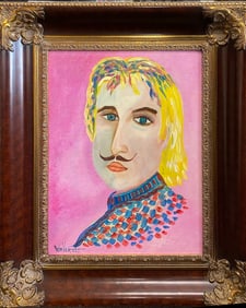 William Verdult Original oil on board 36x24 inches image size on board