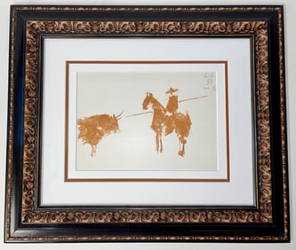 Original Lithograph by Pablo Picasso 1960s