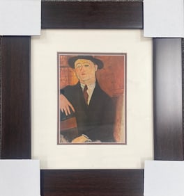 Modigliani Color Plate Lithograph from 1970
