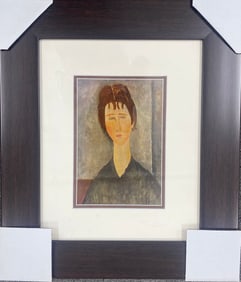 Modigliani Color Plate Lithograph from 1970