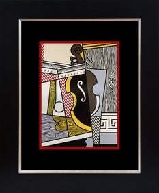 Roy Lichtenstein Lithograph from 1982