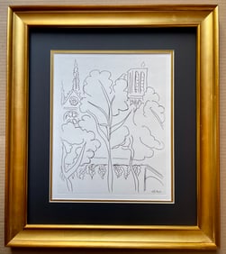 Henri Matisse Le City Notre Dame Paris posthumous etching