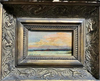 Childen Hassan Oil on wood