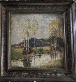 Russian artist illegible name