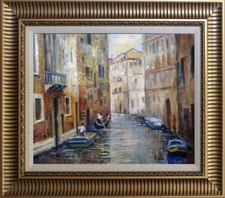 Original oil on canvas by Rafael