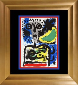 Joan Miro Color Plate Lithograph 1962 Maeght Paris