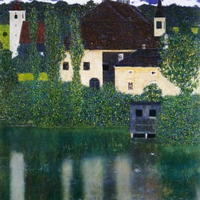 Klimt Limited Edition ink on canvas after Gustav Klimt