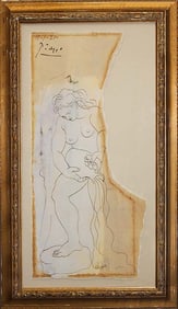 Pablo Picasso Limited Edition Woman Pouring Water Collection Domaine Picasso