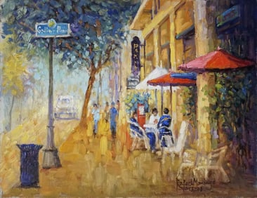 Rafael Maniago Original oil on canvas