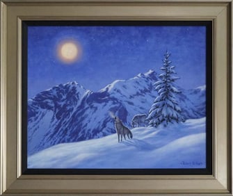 Robert Copple Original on canvas