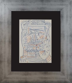 Pablo Picasso Lithograph after Picasso from 1967