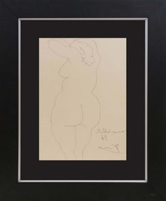 Pablo Picasso Engraving en verso 1954