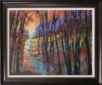 Original on canvas by Michael Schofield Landscape