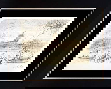 Salvador Dali Academy des Beaux Arts Limited Edition Lithograph: Salvador Dali Limited Edition Lithograph Signed and numbered by the artist in the plate. This comes custom framed and includes a certificate of authenticity. approx 38x34 inches.