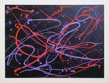 Robert Copple Original oil on canvas Abstract