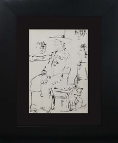 Pablo Picasso Lithograph after Picasso from 1961