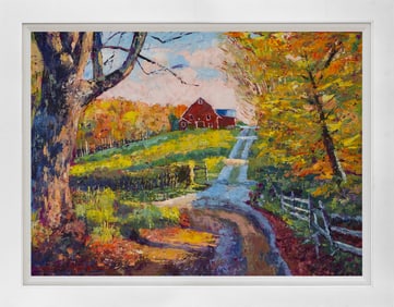 Limited Edition Hand embellished on canvas David Lloyd Glover