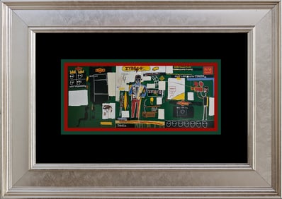 Jean Michel Basquiat Lithograph from 2005.