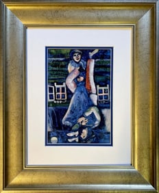 Marc Chagall Color Plate Lithograph