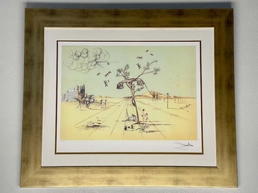 Communications Salvador Dali Limited Edition Lithograph