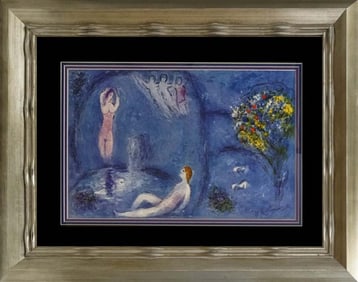 Marc Chagall Lithograph Hand signed