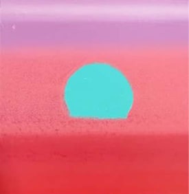 Serigraph by Andy Warhol Sunset