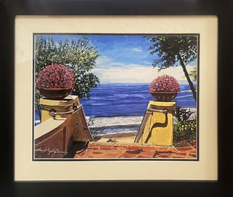 Lithograph Hand signed limited edition David Lloyd Glover