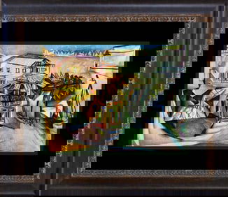 Pablo Picasso Cafe in Royan Pablo Picasso Collection Domaine Limited Edition