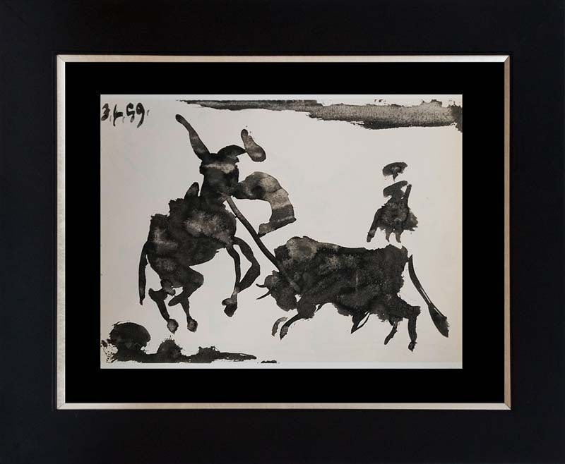 Pablo Picasso 1961 Lithograph Toros Y Toreros. (1 of 1)
