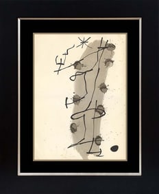 Joan Miro Lithograph 1970