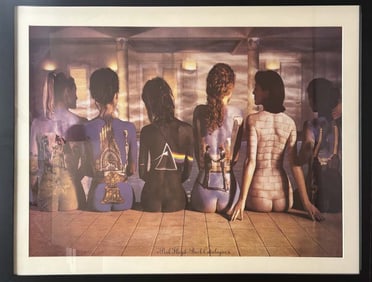 Pink Floyd Lithograph Back Catalogue