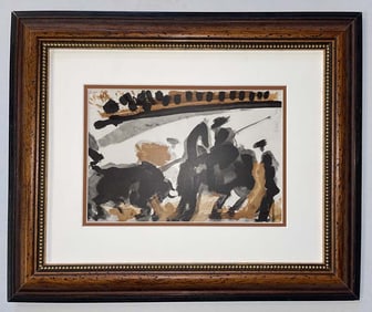 Pablo Picasso Original Lithograph from 1961.