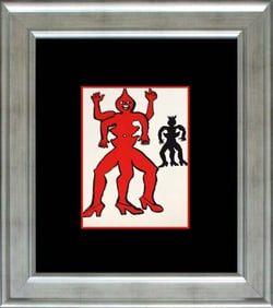 Alexander Calder lithograph Calder printed 35 years ago Derriere le Miroir