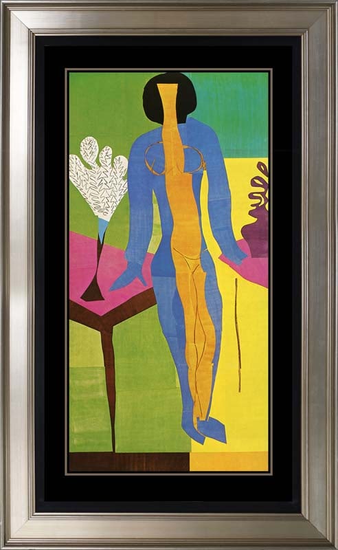 Henri Matisse Lithograph after Matisse: Henri Matisse Lithograph after Henri Matisse Collection Domaine Approx 24 x 20 inches. Includes documentation.