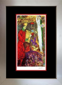 Marc Chagall King David Marc Chagall Lithograph  Limited Edition after Chagall