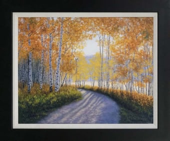 Limited Edition mixed media on canvas by Robert Copple