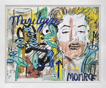 Gino Perez Original on canvas Approx. 32x28 inches