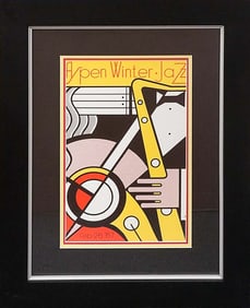 Roy Lichtenstein Color Plate Lithograph